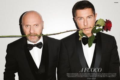 Domenico Dolce e Stefano Gabbana su Flair magazine