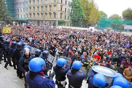 24 novembre, Roma blindata tra cortei e manifestazioni