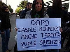 Taranto chiede giustizia - foto di Giuseppe Ca...