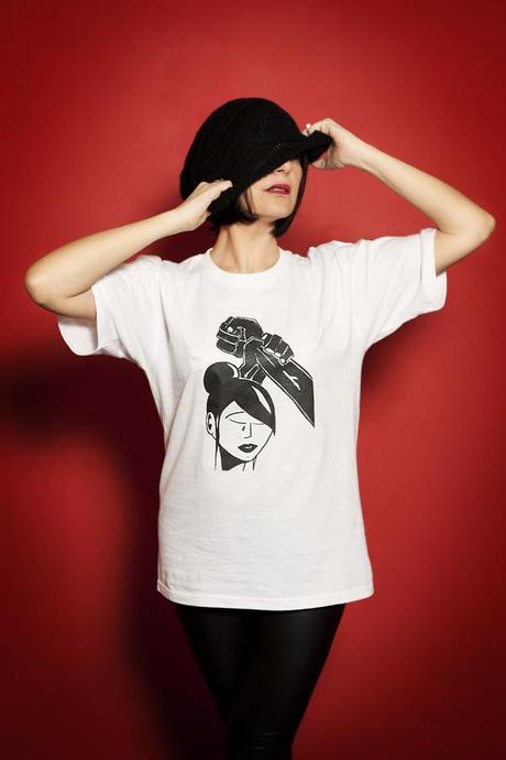 Smilingischic , No alla violenza contro le donne, t-shirts I want a man who….
