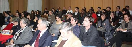 Un'immagine del pubblico in sala