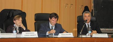 Il professor Franco Fatigati pronuncia il suo intervento Il professor Franco Fatigati pronuncia il suo intervento