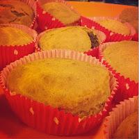 Muffin senza zucchero (ma al cioccolato di Modica)