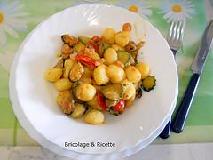 RICETTE: gnocchi alle cozze, gamberetti e zucchine