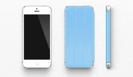 Un designer pensa alla Smart Cover per iPhone 5