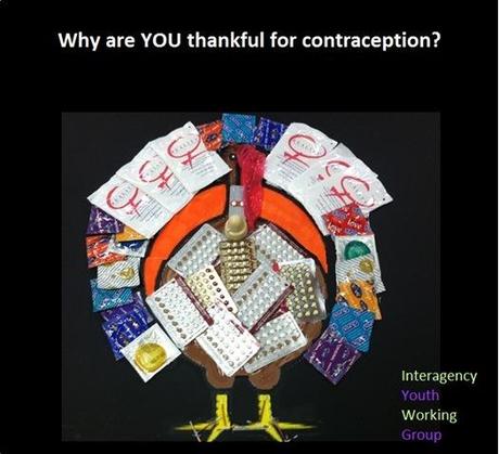 Celebriamo il Giorno del Ringraziamento per la contraccezione.