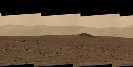 Panoramica del cratere Gale ripreso da Curiosity