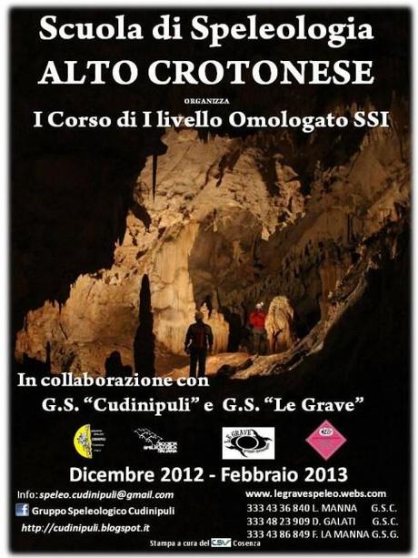 Nuova Scuola di Speleologia in Calabria