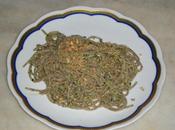 Spaghetti grano saraceno pesto alle noci ricotta salata