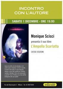 Monique Scisci presenta alla Libreria Edicolè a Milano