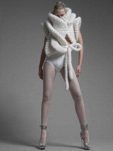 Sandra Backlund, her vision in the design of knitwear.