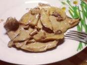 Scaloppine funghi Lapsang Souchong