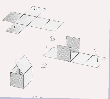 I possibili 11 sviluppi piani di un cubo, realizzati dalla I D di Forlimpopoli