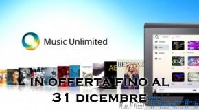 Sony Music Unlimited in offerta, MP3 illimitati per un anno a soli 12 euro