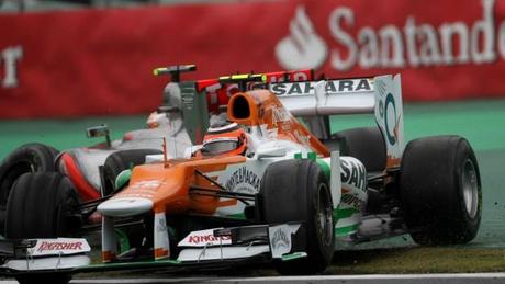 Hulkenberg Interlagos 2012 incidente con Hamilton