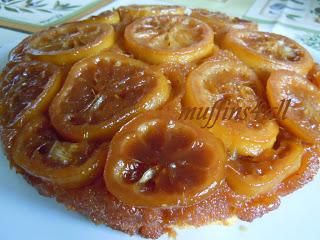 Torta rovesciata di limoni caramellati con farina fioretto