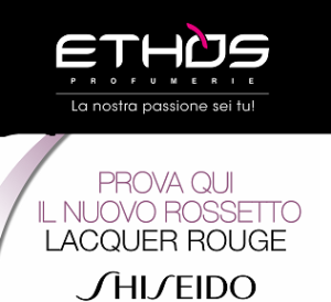 Ethos Profumerie & Shiseido in concerto con Emma!