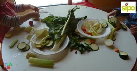 LABORATORIO CON LE VERDURE SIPO: IL MINESTRONE