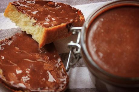 Nutella home-made spalmata Nutella home-made