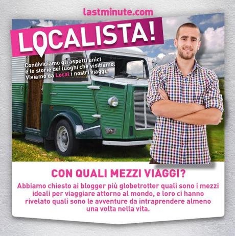 #Localista! Con quali mezzi viaggiate?