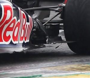 I danni della Red Bull di Vettel ad Interlagos