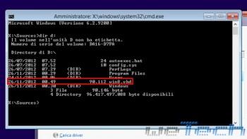 Come installare Windows 8 su un file VHD, senza formattare e creare partizioni