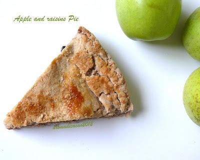 Apple and raisins Pie