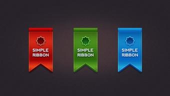 Free Ribbon PSD Files for Designers