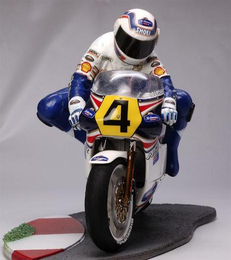 Diorama - Wayne Gardner & Honda NSR 500 1986 (Tamiya) by Utage Factory House