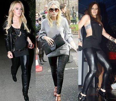 Pazze per  i leather leggings