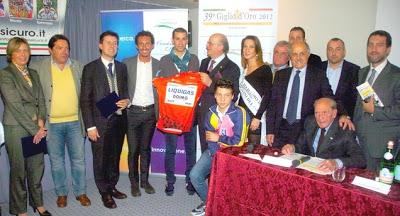 Vincenzo Nibali ha vinto la 39esima edizione del Giglio d’Oro
