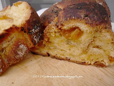 Challah con kaki con l'impasto nr.4 della Cuochina