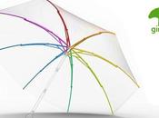 Arriva Ginkgo l’ombrello 100% riciclabile ecosostenibile.