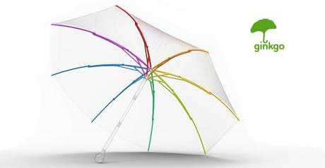 Arriva Ginkgo - l’ombrello 100% riciclabile ed ecosostenibile.