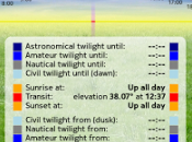 SunCalc! posizione sole cielo.