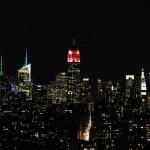 Alicia Keys accrende le nuove luci dell'Empire state building06