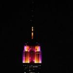 Alicia Keys accrende le nuove luci dell'Empire state building05