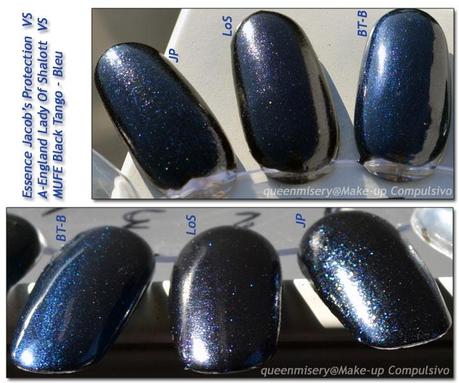 NailPolish Day #1: A-England, Essence, Mufe