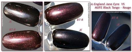 NailPolish Day #1: A-England, Essence, Mufe