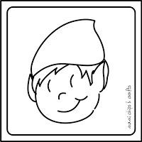 Elfo segnaposto in legno