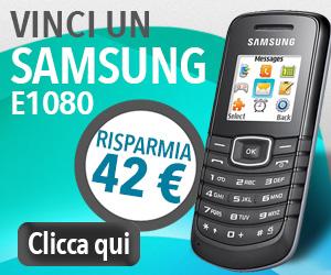 OMAGGIO Telefono Samsung E1080 a 0,15 Euro Quasi Gratis!!!