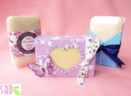 3 Packaging per saponette handmade! - 3 Handmade soap Packagings!