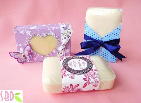 3 Packaging per saponette handmade! - 3 Handmade soap Packagings!