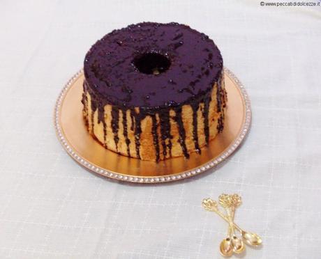 Angel Cake al Lime Curd e Glassa a Specchio Angel Cake al Lime Curd e Glassa a Specchio