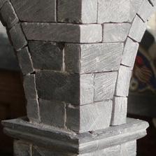 Costruzione 136: La facciata - rinfianco delle arcate e innalzamento muri