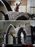 Costruzione 136: La facciata - rinfianco delle arcate e innalzamento muri