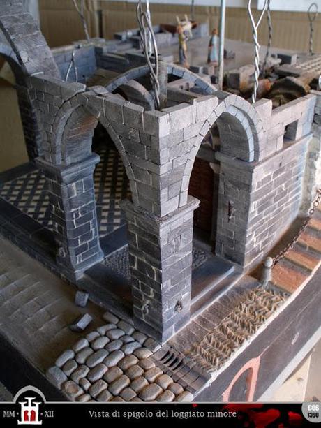 Costruzione 136: La facciata - rinfianco delle arcate e innalzamento muri