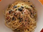 Linguine tonno, olive limone