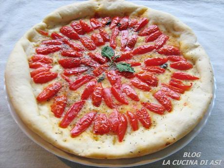 focaccia patate e pomodorini La cucina di ASI