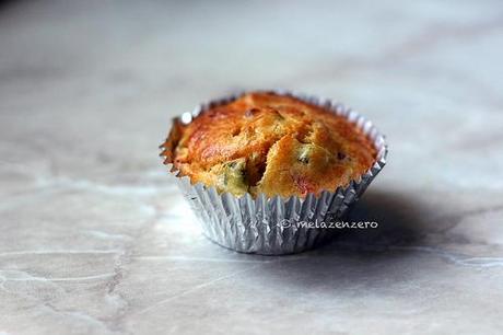 Muffin salati di ricotta e zucchine